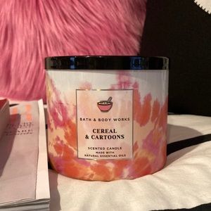 Cereal & Cartoons Bath & Body Works Candle